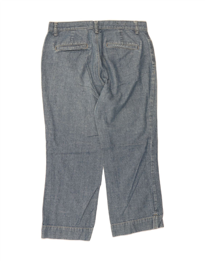 EDDIE BAUER Womens Vashon Fit Cropped Jeans US 8 Medium W30 L23 Blue Vintage Eddie Bauer and Second-Hand Eddie Bauer from Messina Hembry 