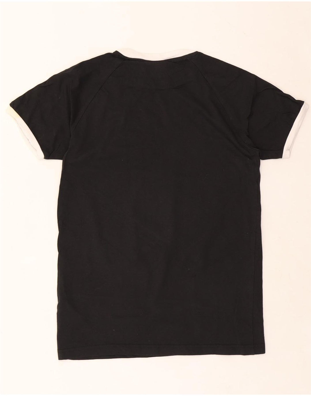 ADIDAS Mens T-Shirt Top Small Black Cotton Vintage Adidas and Second-Hand Adidas from Messina Hembry 