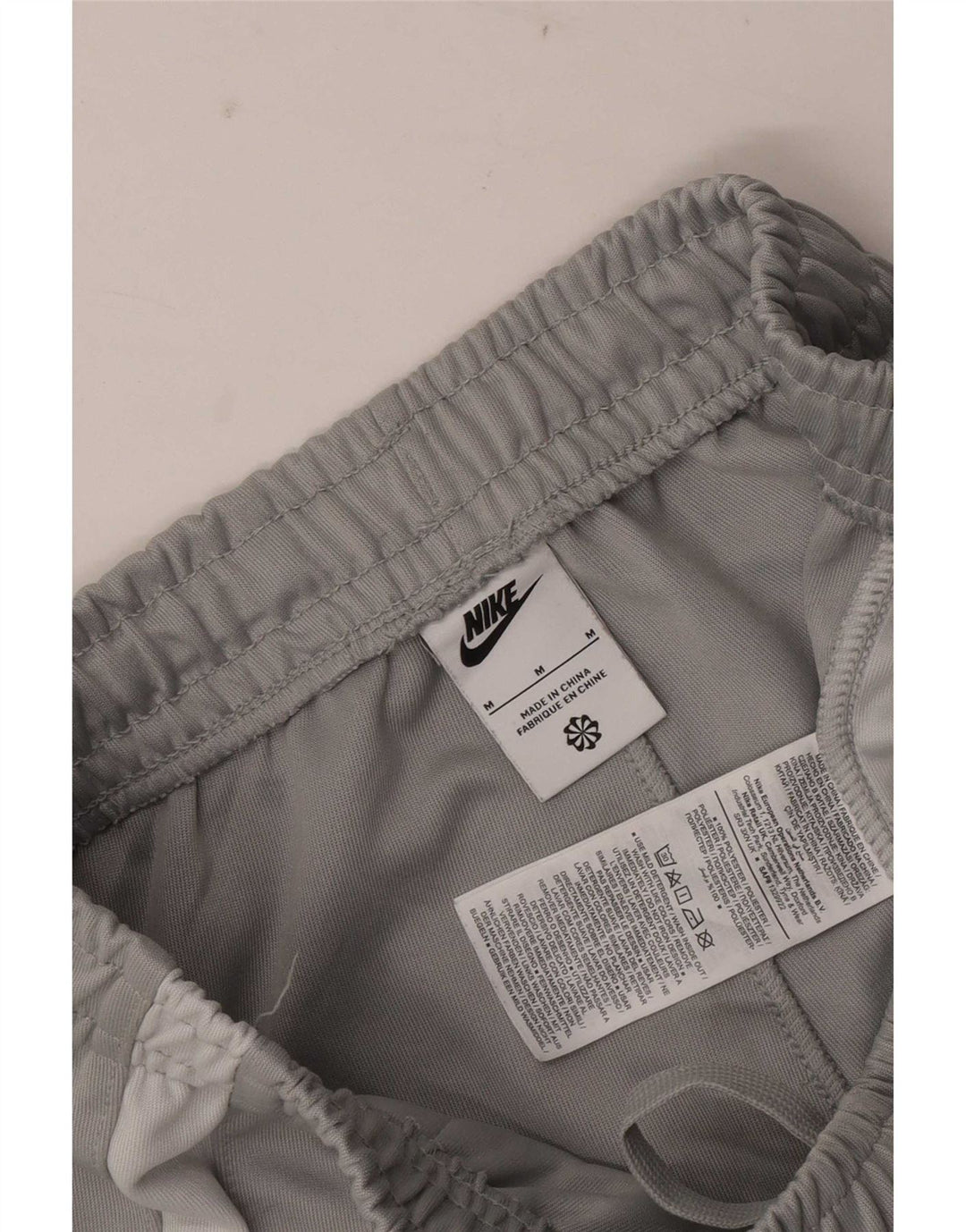 Nike Mens Graphic Tracksuit Trousers Joggers Medium Grey Colourblock