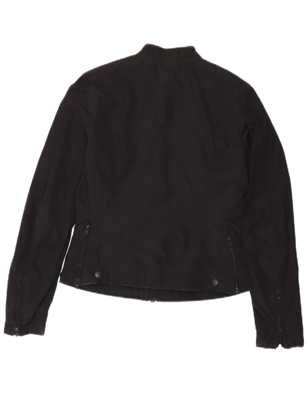 Blauer Womens Utility Jacket UK 14 Medium Black Polyester