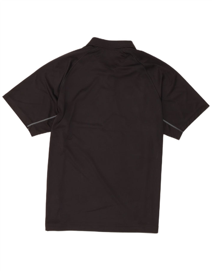 Мужская рубашка-поло Adidas 2XL черная, полиэстер