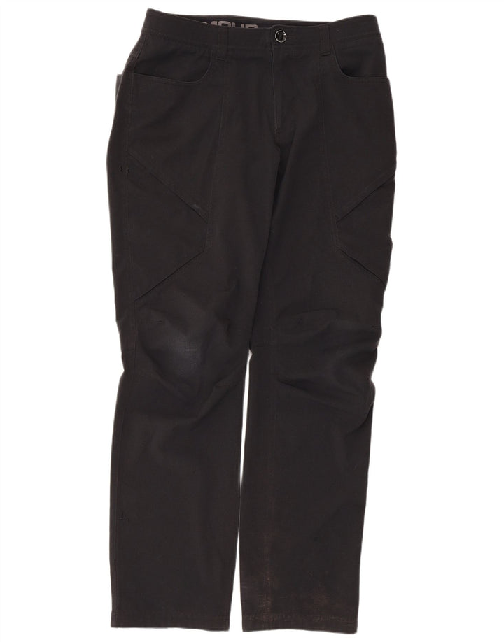 Under Armour Mens Loose Fit Trousers W34 L32 Black Polyester