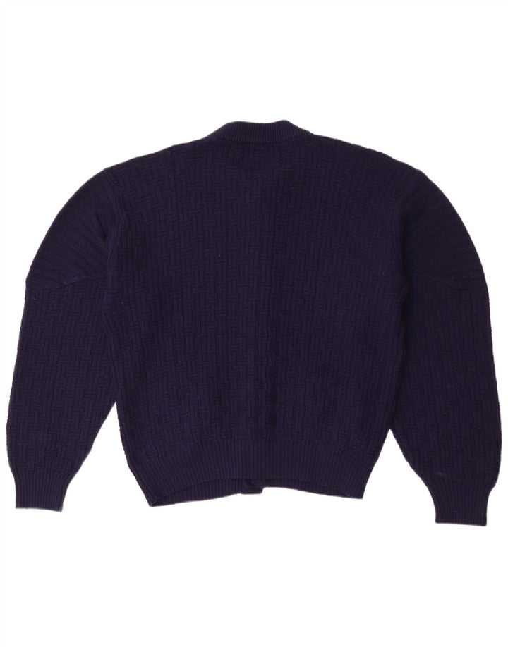 Niki Line Cardigan Pull Homme Grand Bleu Marine