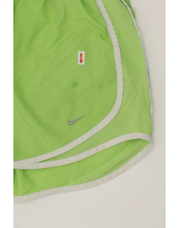 NIKE Boys Dri Fit Sport Shorts 10-11 Years Medium Green Polyester Vintage Nike and Second-Hand Nike from Messina Hembry 