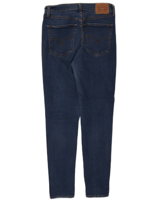 Levi's Womens Mile High Super Skinny Jeans W30 L28 Blue Cotton