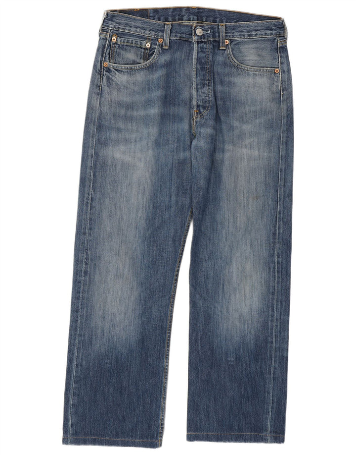Levi's Mens 501 Straight Jeans  W33 L27 Blue