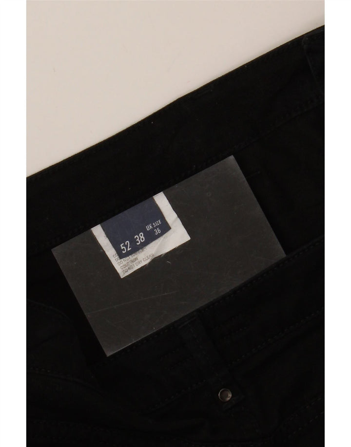 TRUSSARDI Womens Crop Straight Jeans W36 L26 Black Vintage Trussardi and Second-Hand Trussardi from Messina Hembry 