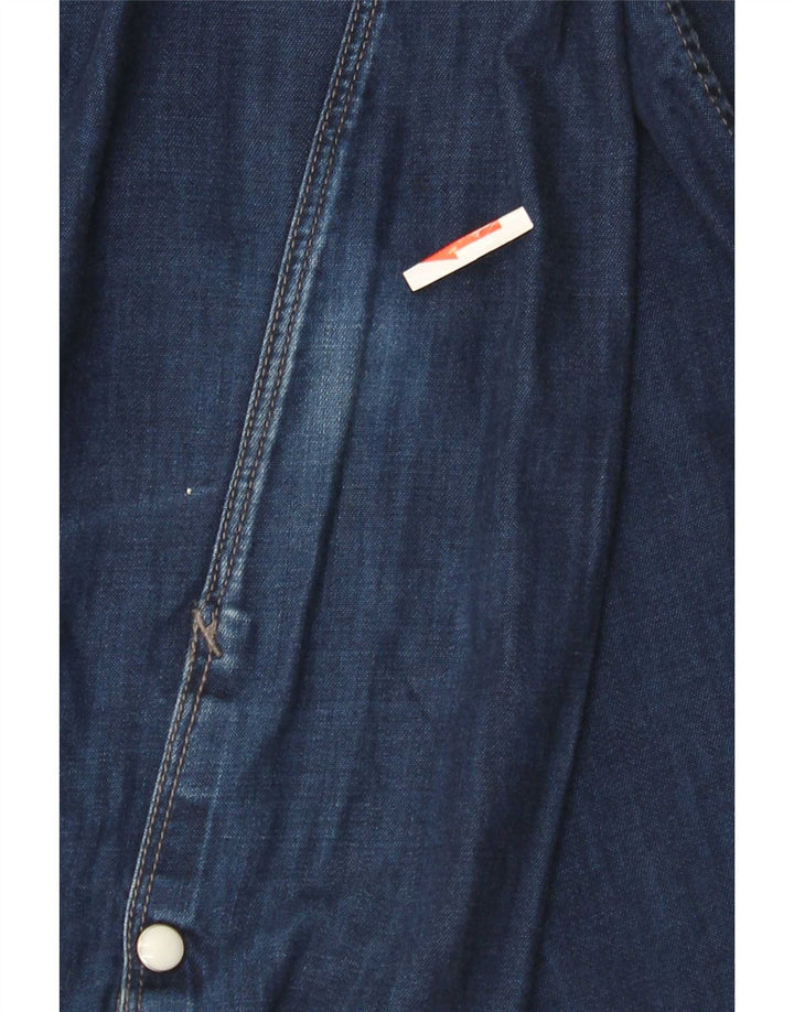 G-Star Herre Denim Shirt Medium Blue Bomuld