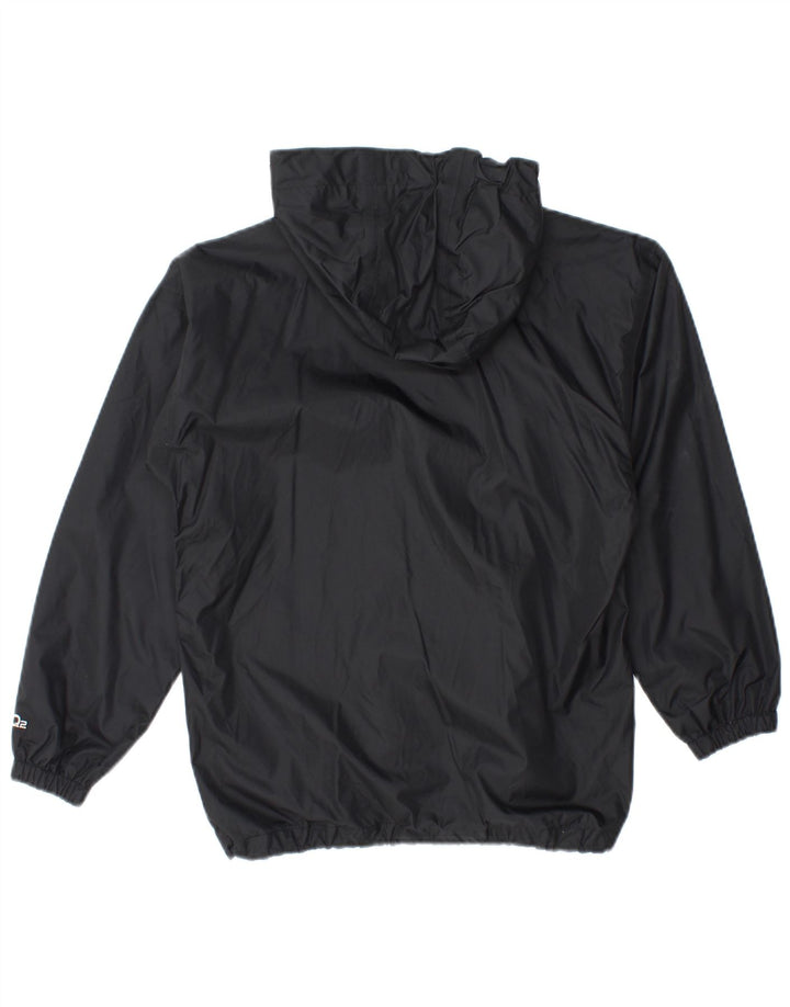Berghaus Boys Hooded Rain Jacket 9-10 Years Black Nylon