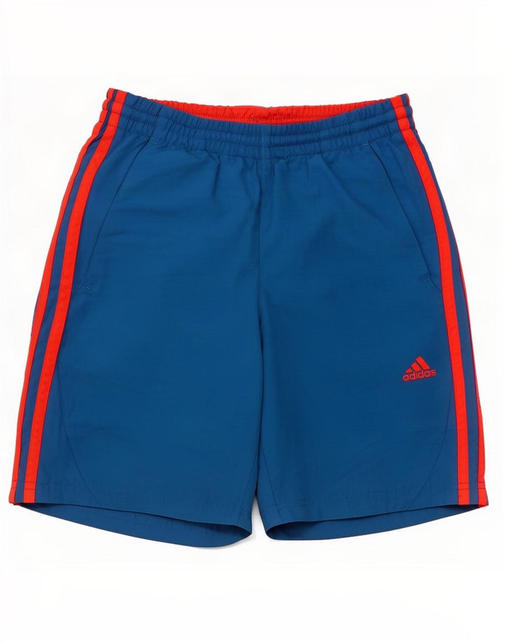 Adidas Boys Predator Graphic Sports Shorts 11-12 år Blå polyester