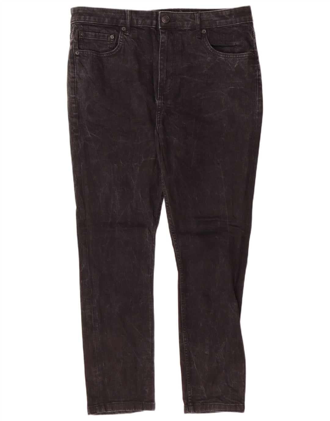 JACK WILLS Mens Slim Jeans W34 L27 Black Cotton