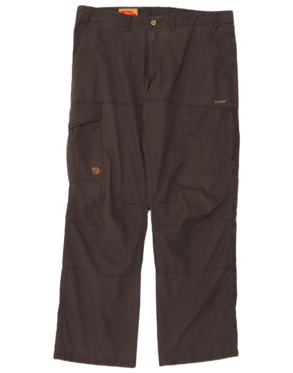 Fjall Raven Mens Straight Cargo nadrág W38 L32 barna poliészter