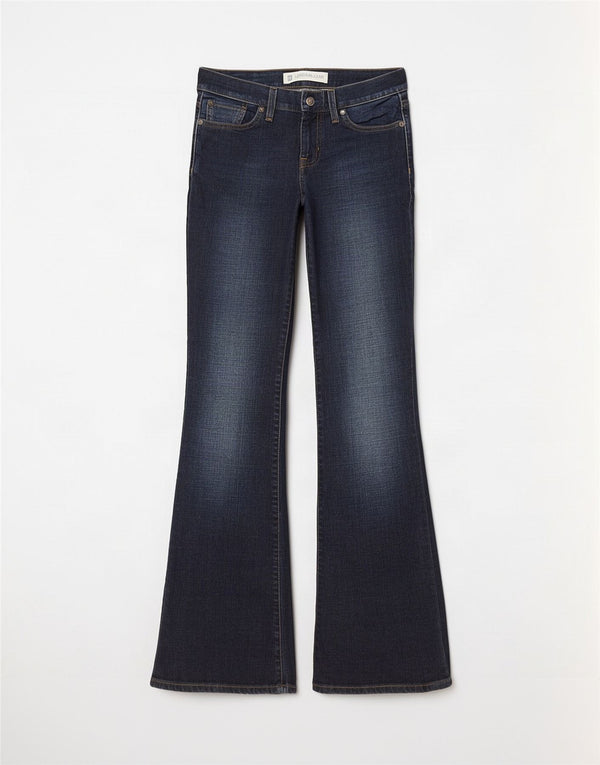 Gap Womens Long Bootcut Jeans W26 L32 Navy Blue Cotton