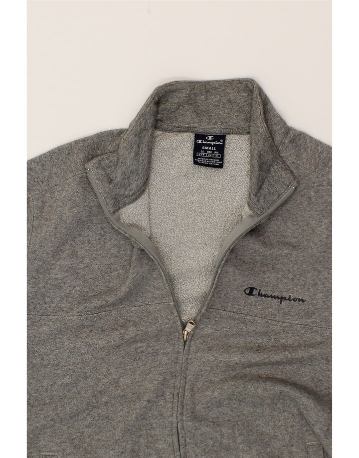 CHAMPION Mens Tracksuit Top Jacket Small Grey Cotton Vintage Champion and Second-Hand Champion from Messina Hembry 