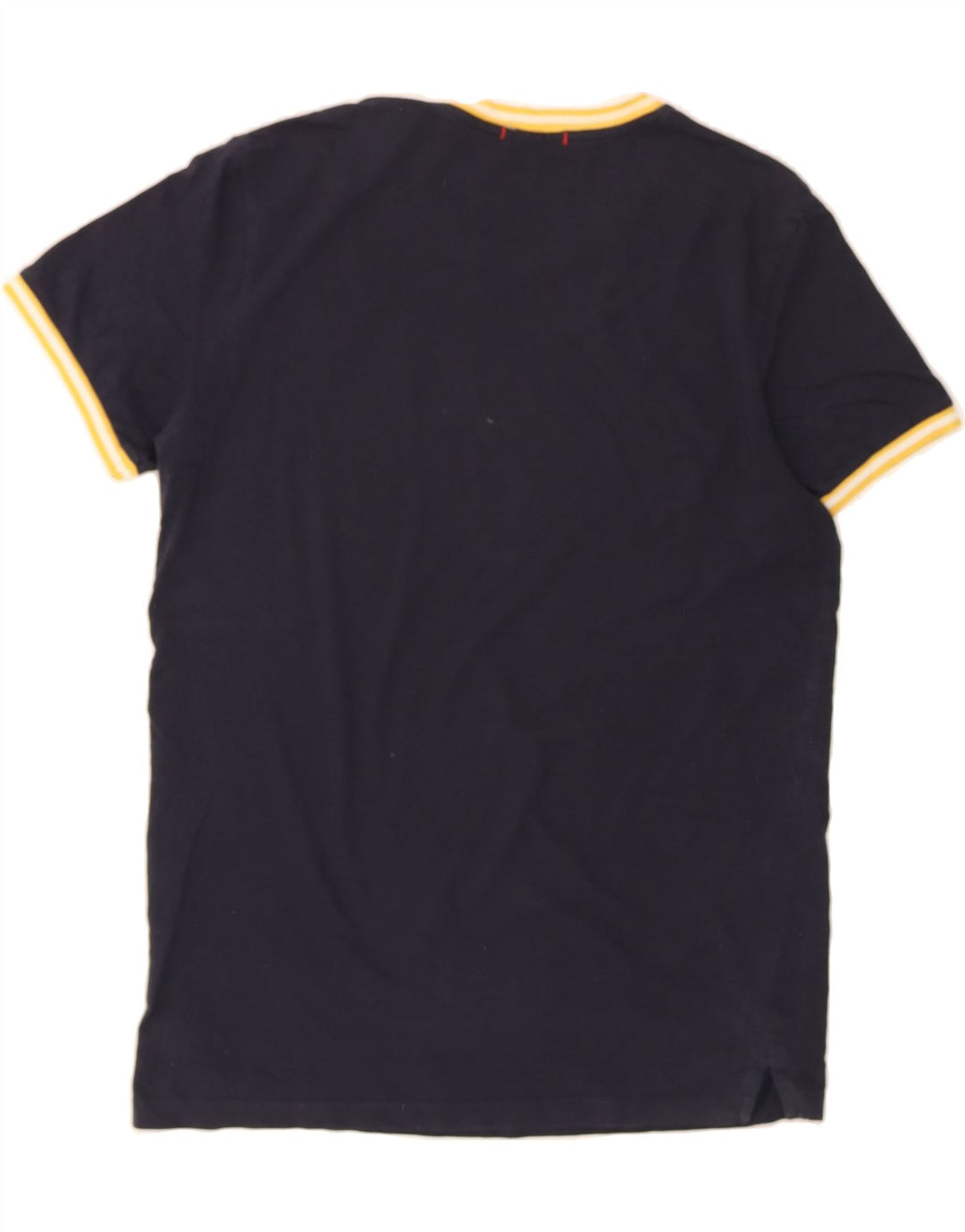 JACK & JONES Mens T-Shirt Top Medium Navy Blue Cotton Vintage Jack & Jones and Second-Hand Jack & Jones from Messina Hembry 