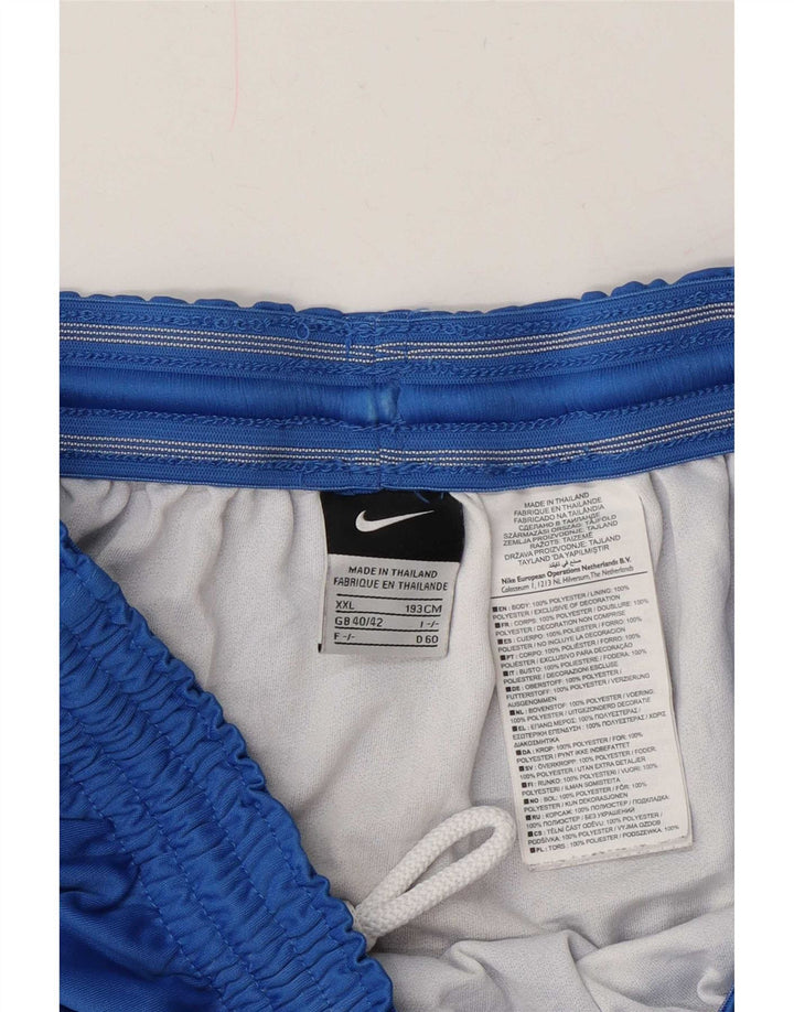 Nike Mens Sport Shorts 2XL Blue Polyester