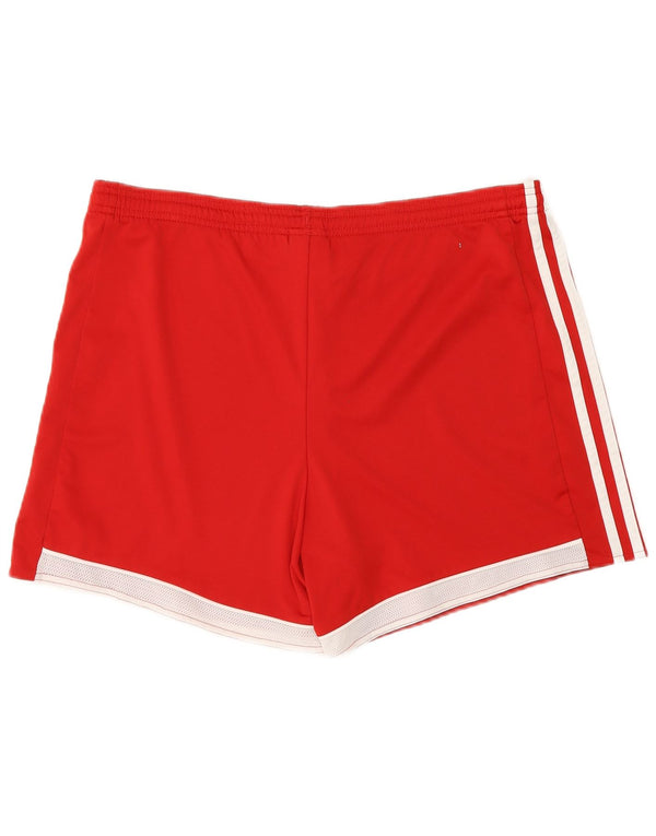 Pantaloncini sportivi Adidas Climacool da donna UK 12/14 Medium Red Colourblock