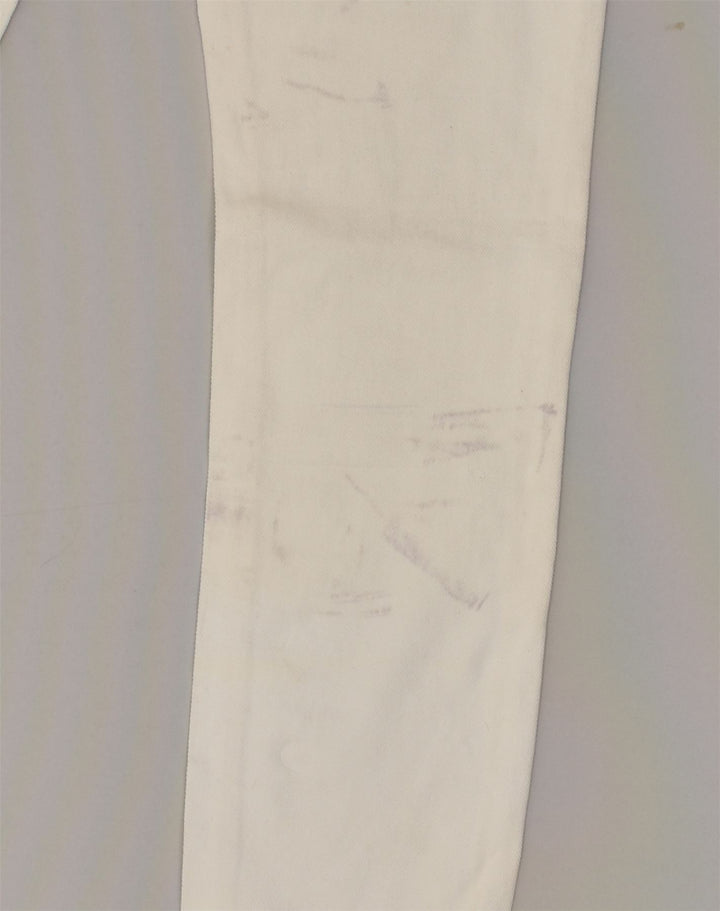 DONDUP Womens Kent Slim Jeans W30 L34  Off White Cotton | Vintage Dondup | Thrift | Second-Hand Dondup | Used Clothing | Messina Hembry 