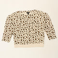 J. CREW Womens 3/4 Sleeve Sweatshirt Jumper UK 14 Medium Beige Vintage J. Crew and Second-Hand J. Crew from Messina Hembry 
