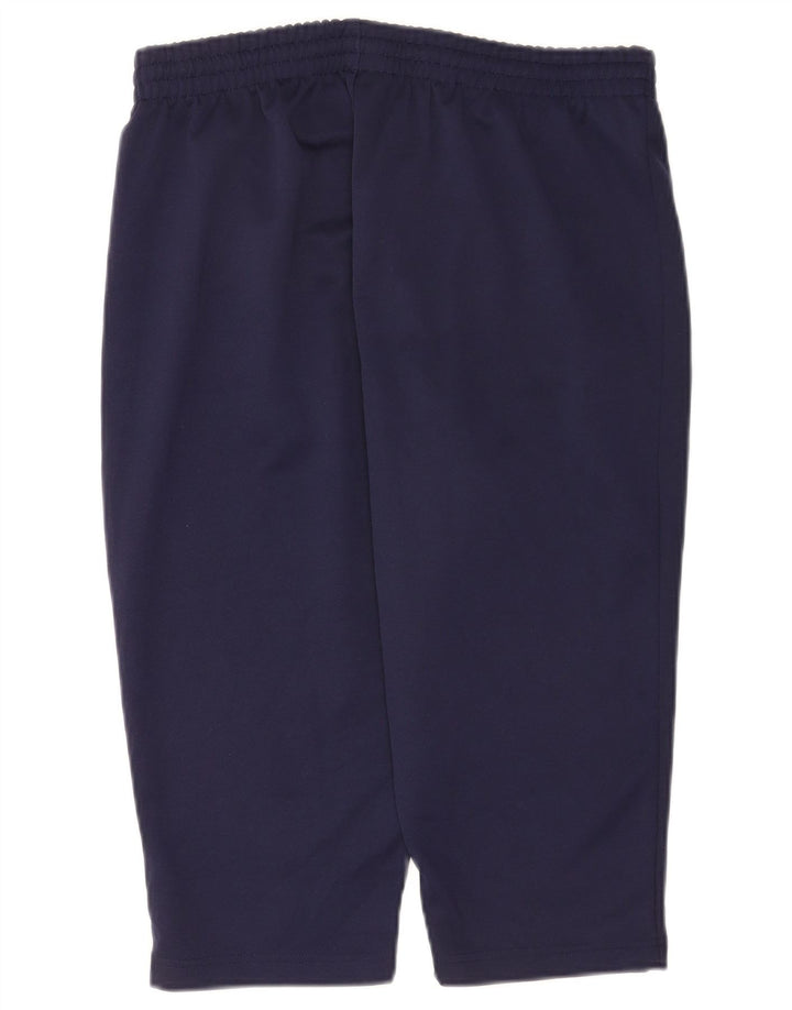 Kappa Herre Bermuda Sport Shorts Large Navy Blue Polyester