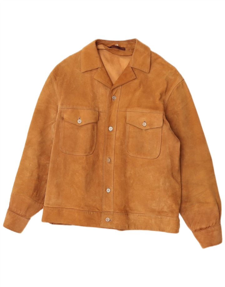 Striwa Chaqueta de ante para hombre EU 48 Medium Beige