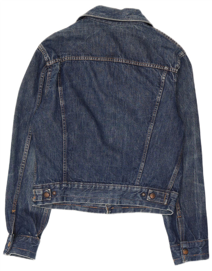 Roy Rogers Womens Denim Jacket UK 14 Medium Blue