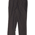 Pantaloni chino dritti da uomo Marks & Spencer W36 L30 poliestere grigio