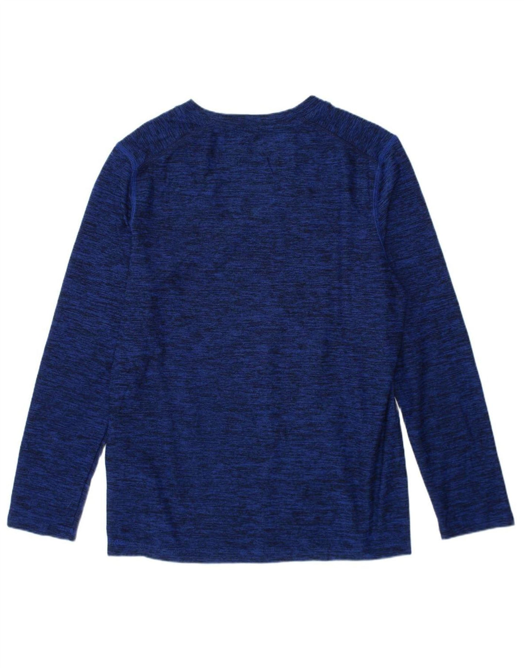 RUSSELL ATHLETIC Boys Dri-Power Top Long Sleeve 7-8 Years Medium Blue