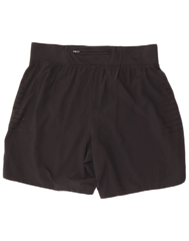 Pantaloncini sportivi da uomo Under Armour grandi in poliestere nero