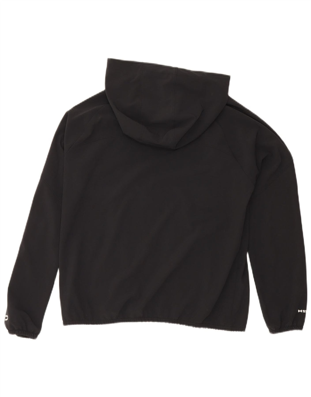 Giacca da ginnastica con cappuccio da uomo Under Armour, poliestere nero medio