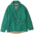 ANZI BESSON Womens Padded Jacket IT 48 XL Green Cotton