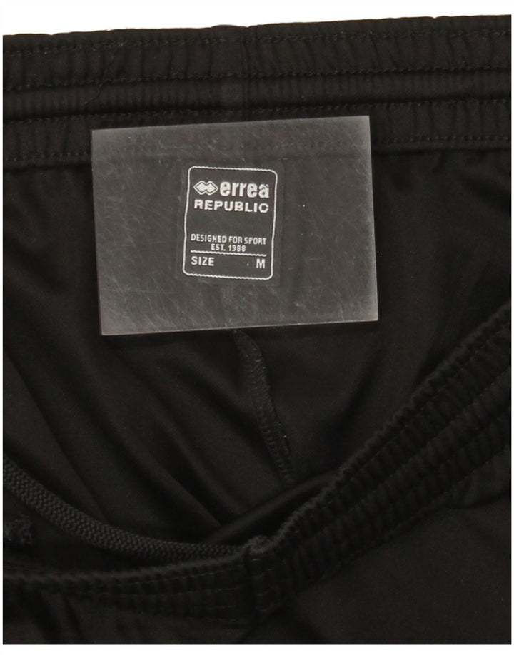 ERREA Mens Graphic Sport Shorts Medium  Black