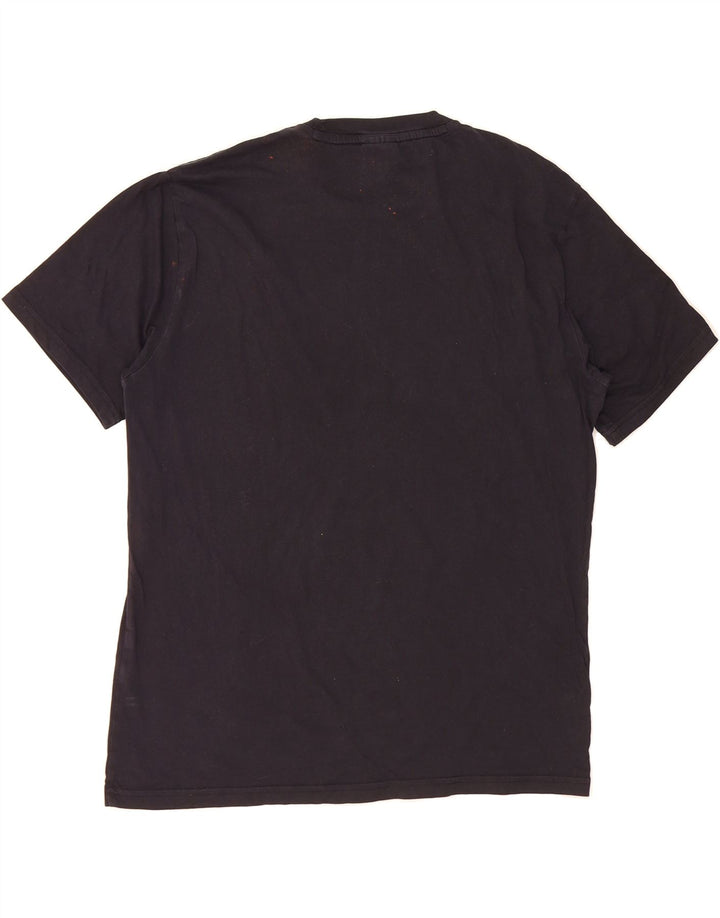 CHAMPION Mens Graphic T-Shirt Top Medium Black Vintage Champion and Second-Hand Champion from Messina Hembry 