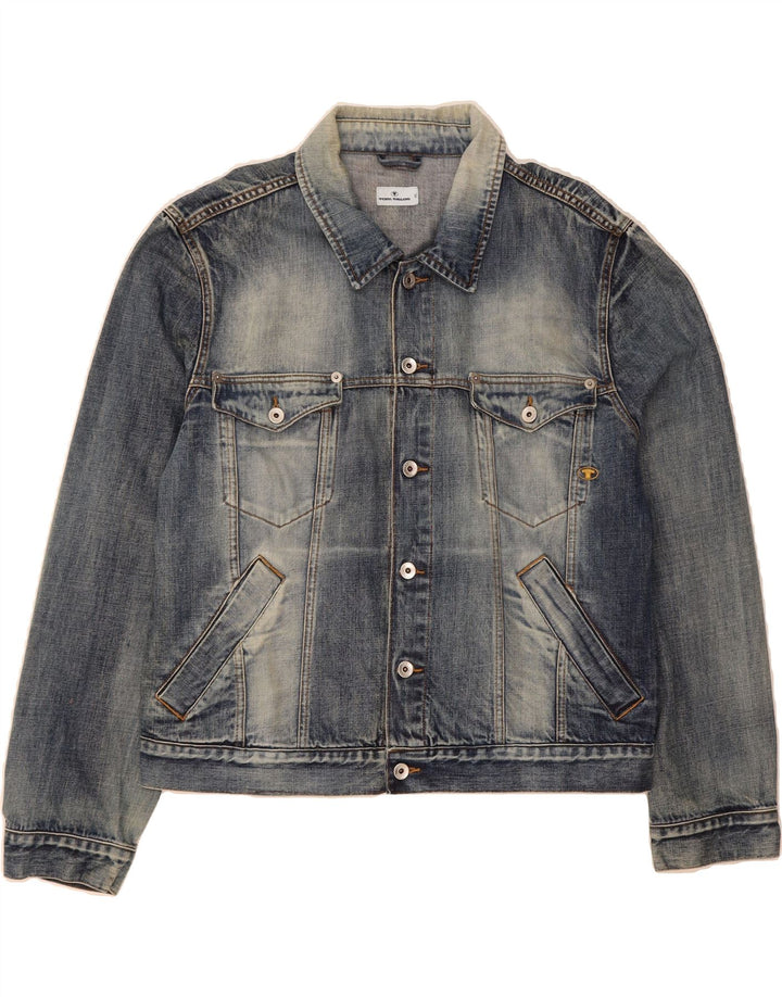 TOM TAILOR Mens Denim Jacket UK 42 XL Blue Cotton Vintage Tom Tailor and Second-Hand Tom Tailor from Messina Hembry 