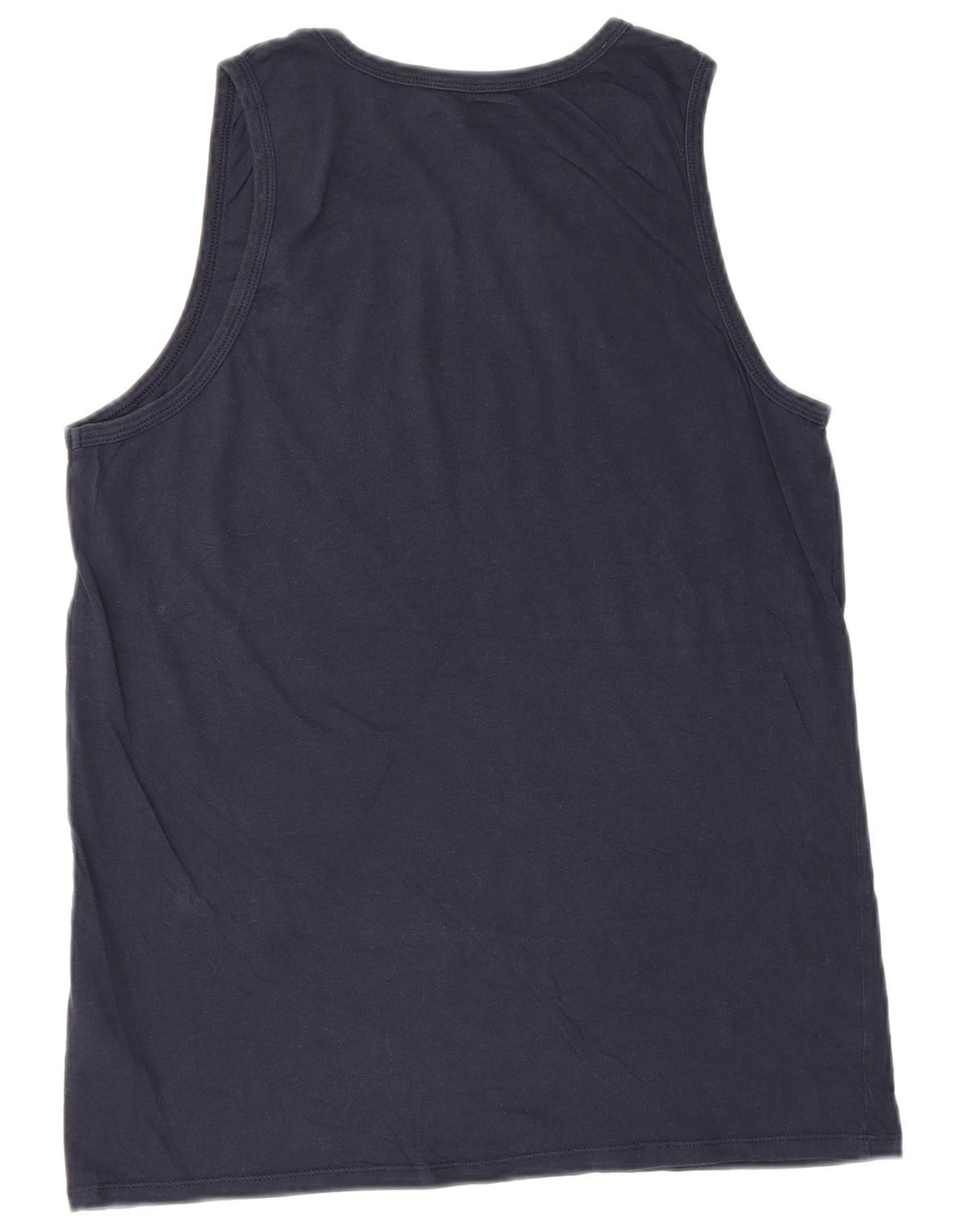 Nike Herre Athletic Cut Vest Top Medium Marineblå Bomuld