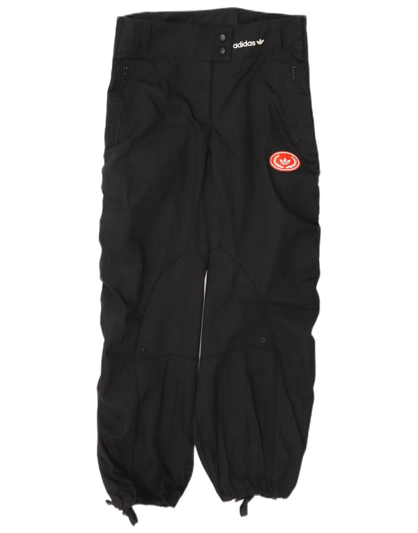 Adidas Γυναικεία Loose Fit Graphic Cargo Παντελόνι UK 8 Small W27 L27 Black