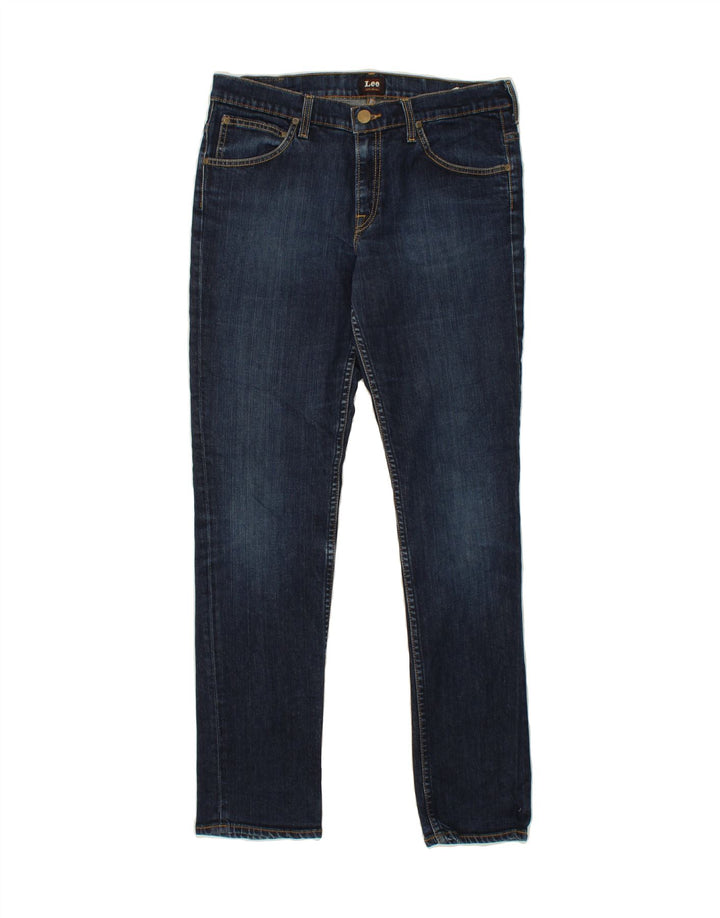 LEE Womens Kunae Slim Jeans W29 L33 Navy Blue Cotton Vintage Lee and Second-Hand Lee from Messina Hembry 