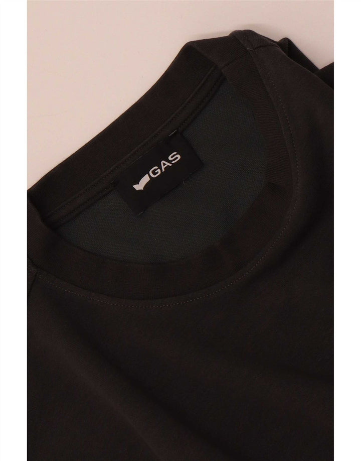 Gas Herren Top Langarm Large Grau