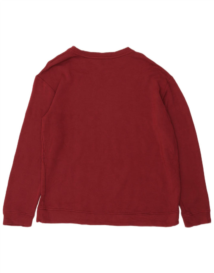 Orvis Hombre Sudadera Jumper Medium Borgoña Modal