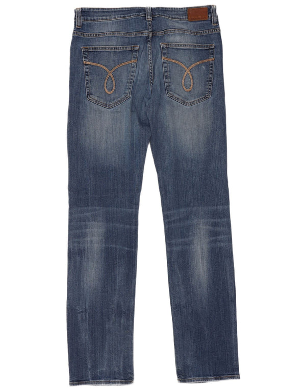 Jeans slim da uomo Calvin Klein W34 L32 Blu
