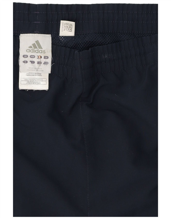 Adidas Mens Climacool Sport Shorts Large  Navy Blue Colourblock Polyester