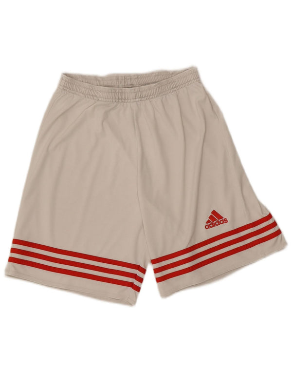 Adidas Mens Climalite sport rövidnadrág, kis fehér polietilén
