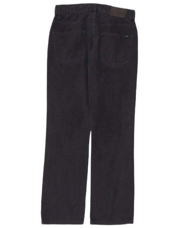 Pantalón Casual Lacoste Hombre Recto W30 L30 Algodón Azul Marino