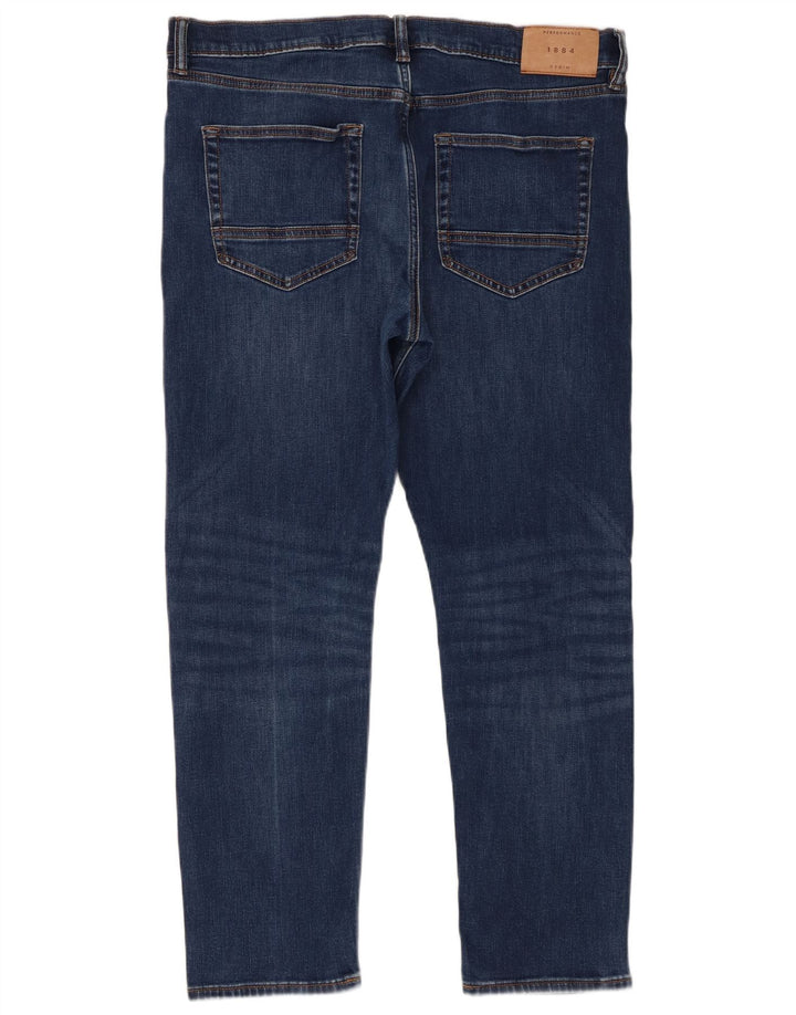 Marks & Spencer Mens Slim Jeans W36 L29 Blue Cotton