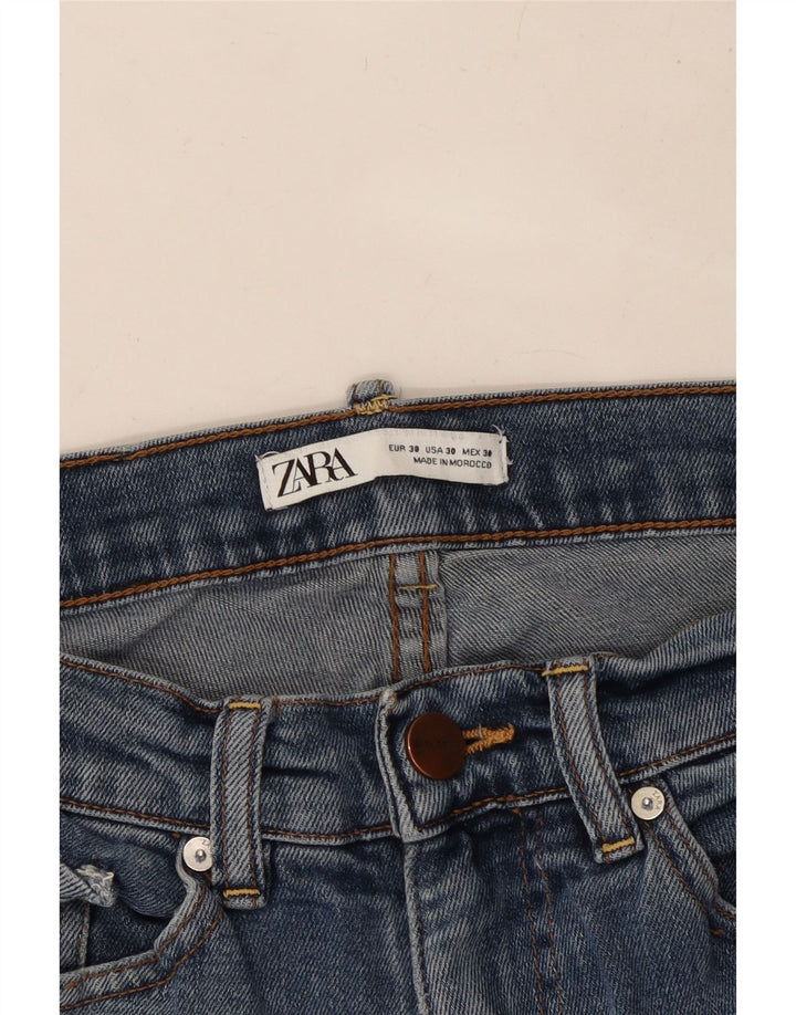 ZARA Jean slim pour homme EU 38 Small W30 L30 Bleu