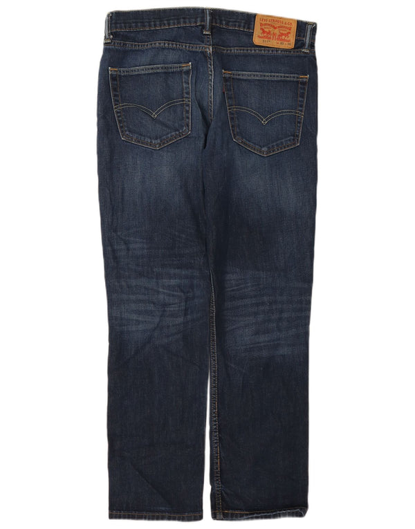 Мужские джинсы Levi's 511 Slim W33 L30 Темно-синие, хлопок