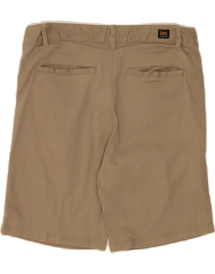 LEE Womens Casual Shorts US 6 Medium W32 Beige Cotton Vintage Lee and Second-Hand Lee from Messina Hembry 