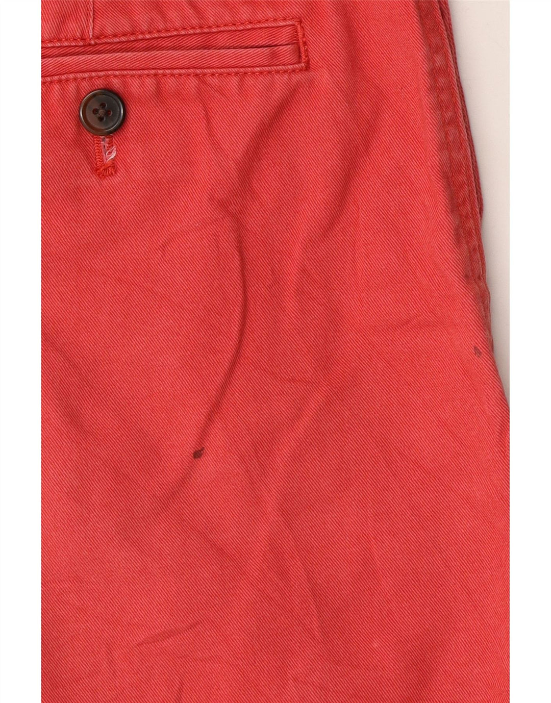 CHAPS Mens Chino Shorts W32 Medium Red Cotton Vintage Chaps and Second-Hand Chaps from Messina Hembry 