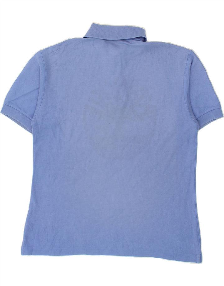 FILA Mens Polo Shirt IT 48 Medium Blue Cotton Vintage Fila and Second-Hand Fila from Messina Hembry 