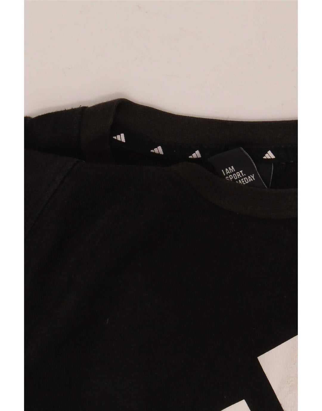 Adidas Mens Graphic T-Shirt Top Medium Black